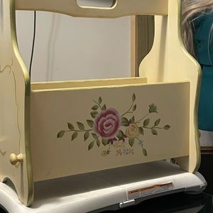 Antique magazine holder